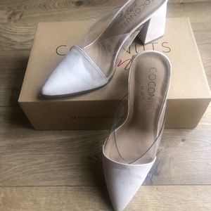 Coconuts by Matisse Shauna Nude Pumps. Block heel. Size 8